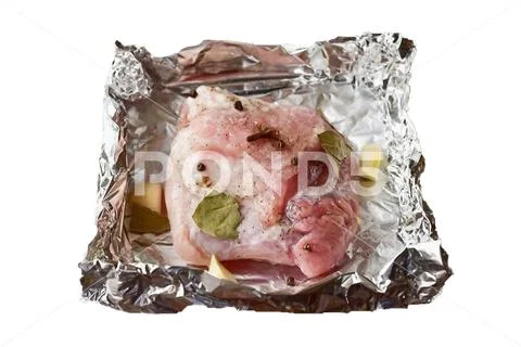 Boyarskaya boiled pork - on a white background3 Stock Photos