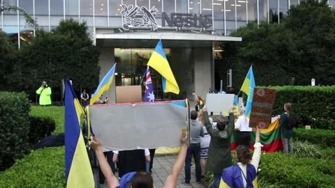 Boycott Nestle protest Stock Footage 183384748