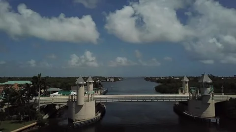 Boynton beach bridge Video stock 138069763