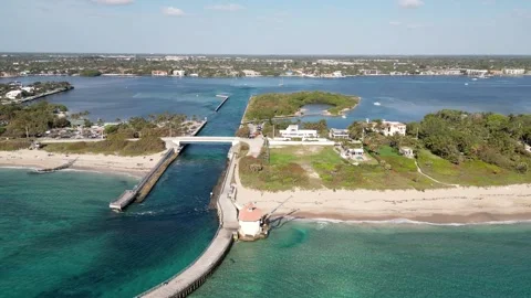Boynton Inlet, Florida Stock Footage 291600406