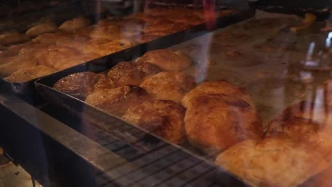 Boyoz is Turkish pastry Stock Footage 292774443