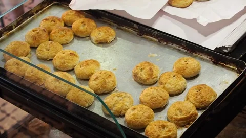 Boyoz is Turkish pastry Stock Footage 292774790