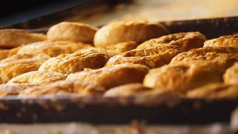 Boyoz is Turkish pastry Stock Footage 292774821