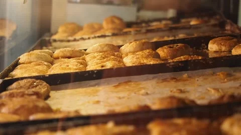 Boyoz is Turkish pastry Stock Footage 292774910