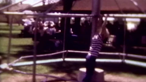 Boys playing in a park Stock Footage 194519922