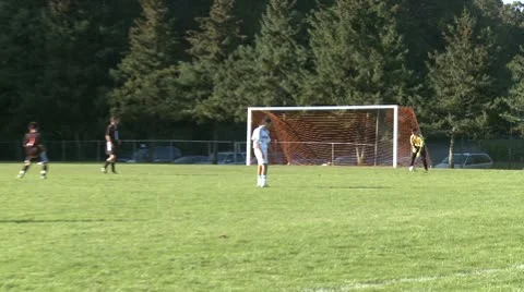 Boys soccer practice (2 of 6) Stock Footage 10685149