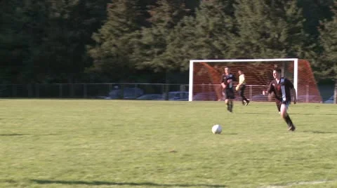 Boys soccer practice (6 of 6) Stock Footage