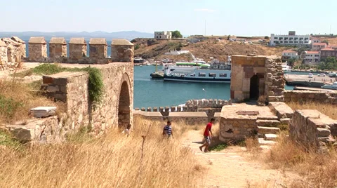 Bozcaada Castle 動画素材 37024960