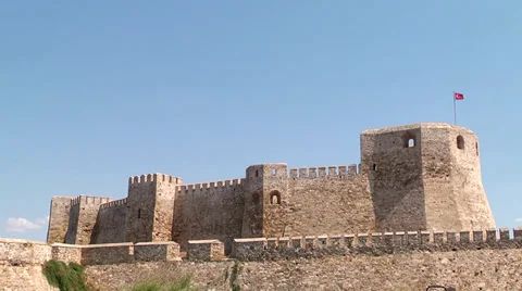 Bozcaada Castle Stock Footage 37025178