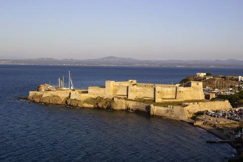 Bozcaada Castle Foto stock