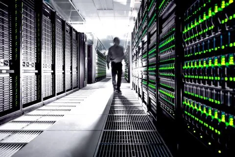 BP Center For High Performance Computing Stock Photos