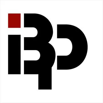 BP, IBP, BIP initials letter company logo Stock Illustration