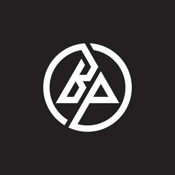 BP Letter monogram Initial Logo Design Template Vector Illustration. BP ele.. Stock Illustration