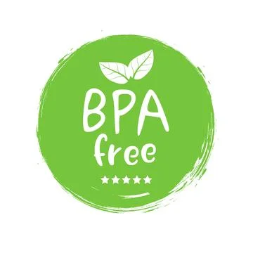 BPA free vector icon. Plastic free logo toxic chemical bpa element eco safe icon Stock-Illustration