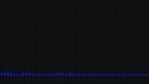 BPM Audio Equalizer Loop Stock Footage 80846537