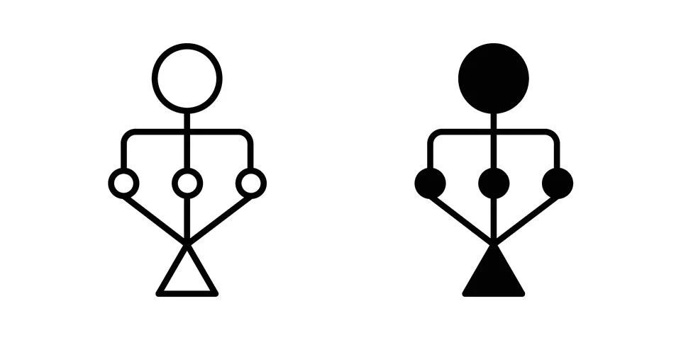BPM icon vector design. EPS10 Illustrazione stock