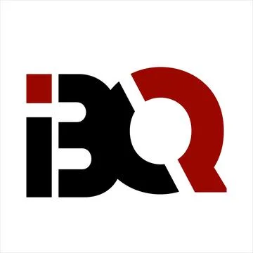 BQ, IBQ, BIQ initials letter company logo Stock Illustration
