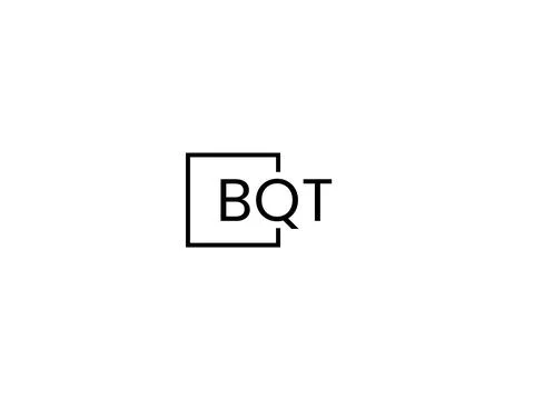 BQT letter initial logo design vector illustration Stock Illustration