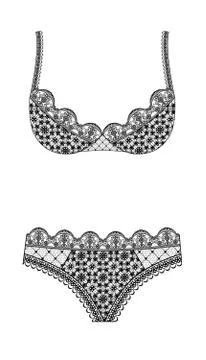 Bra and panties Stock Illustration