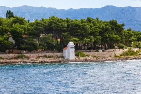 Brac Island lighthouse Foto stock