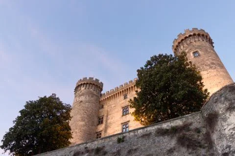 Bracciano castle Stock Photos