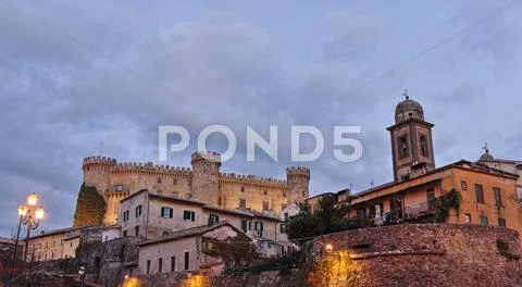 Bracciano landscape Stock Photos
