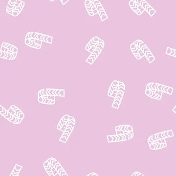 Bracelet badge line vector seamless pattern line Stock Illustration