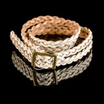 Bracelet on black background Stock Photos