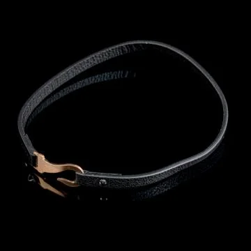 Bracelet on black background Stock Photos