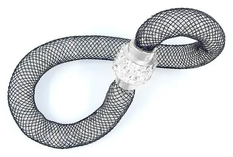 Bracelet with crystals Stock Photos