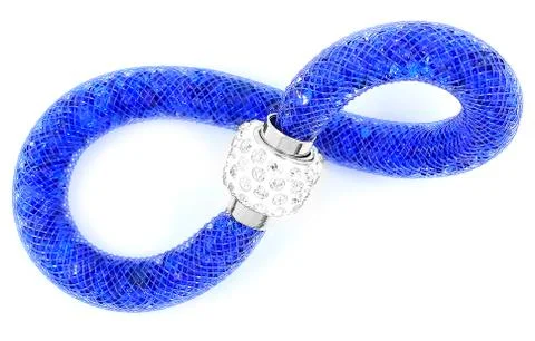 Bracelet with crystals Fotos de archivo