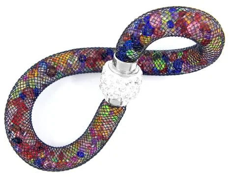 Bracelet with crystals Fotos de archivo