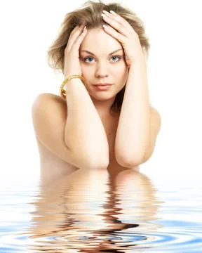 Bracelet of gold Stock Illustration