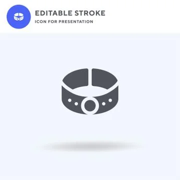 Bracelet icon vector, filled flat sign, solid pictogram isolated on white, logo 스톡 일러스트