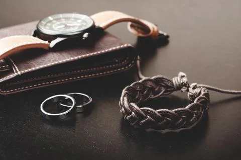 Bracelet for men Foto stock