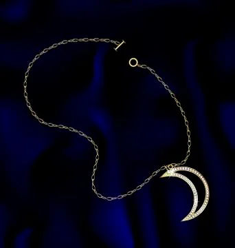 Bracelet moon Stock Illustration