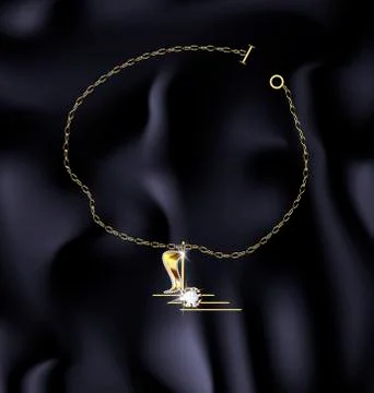 Bracelet note Stock Illustration