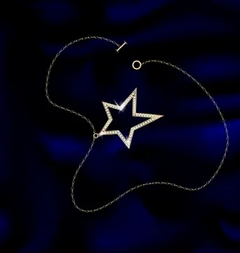Bracelet star Stock Illustration