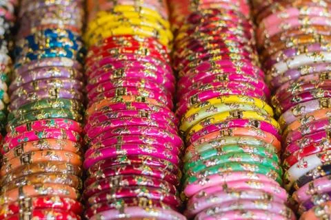 Bracelet at the store. Stock Photos