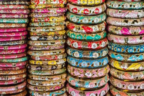 Bracelet at the store. Stock Photos