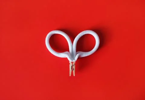 Bracelets and clothespin Stock Photos