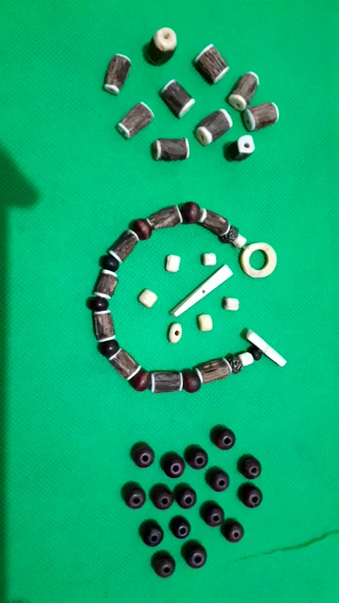 The Bracelets Craft Materials Stock-Footage 266475006