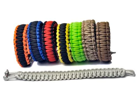 Bracelets of survival Stock Photos