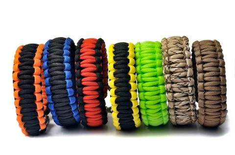 Bracelets of survival Stock Photos