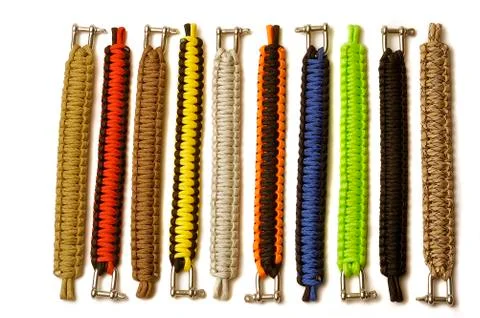 Bracelets of survival Stock Photos