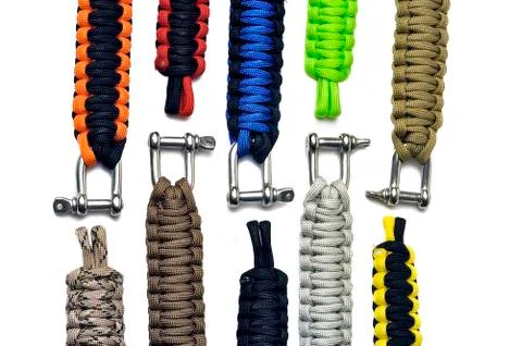 Bracelets of survival Stock Photos