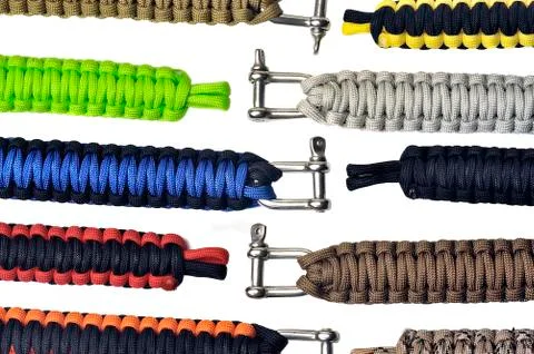 Bracelets of survival Stock Photos