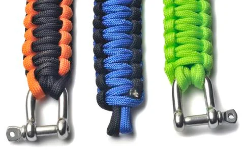 Bracelets of survival Fotos Stock