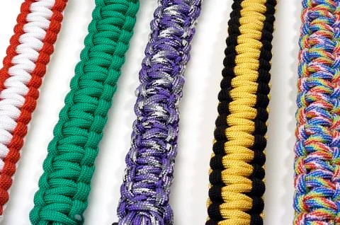 Bracelets of survival Stock Photos