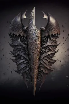 Bracer of flying daggers Stock Illustration